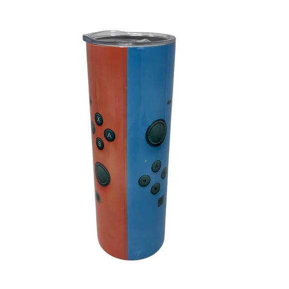 Nintendo Switch Limited Controller Travel Mug Stainless Promo Drink Container - Picture 2 of 6